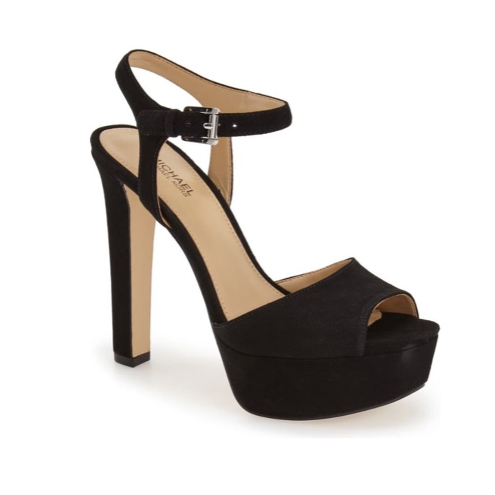 MICHAEL Michael Kors Trish Suede Heel